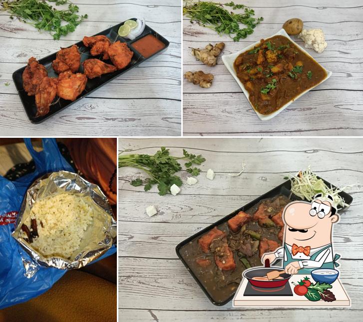 Chicken curry at Santosh Bhojanalaya