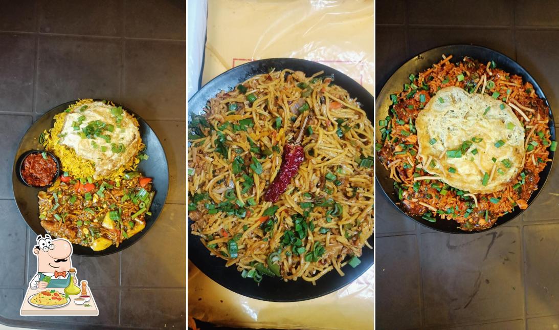 Food at The Sizzling House