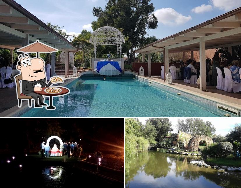 Puoi goderti l'aria fresca dal dehors di Villa Sanna Ricevimenti