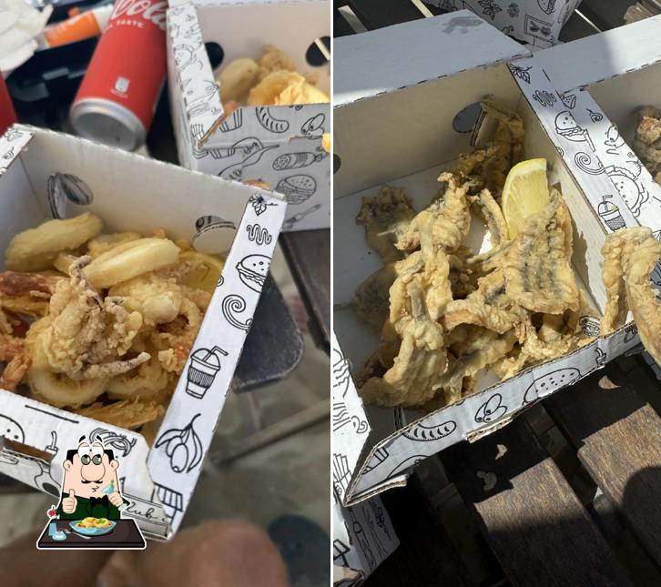 Platti al ristorante friggitoria l’officina del fritto