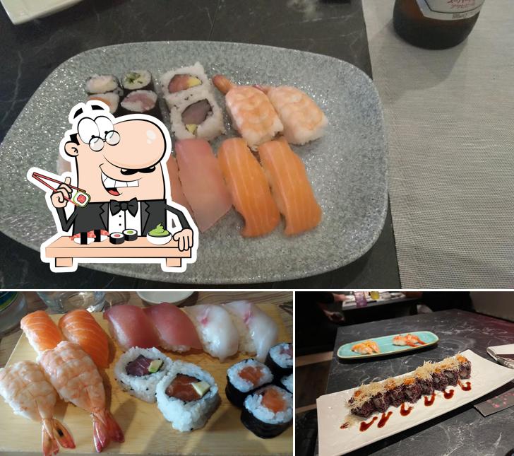 Il sushi è il cibo tradizionale della cucina giapponese