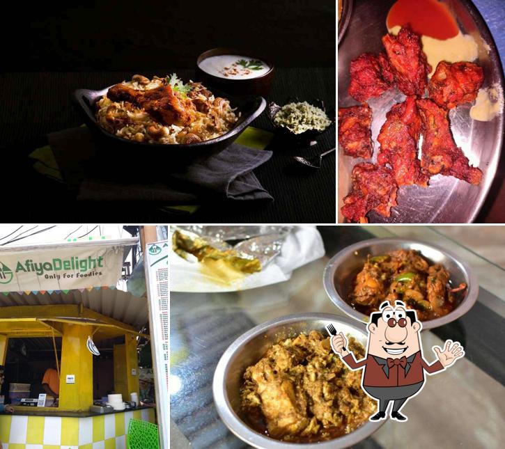 Food at AFIYA DELIGHT only for foodies