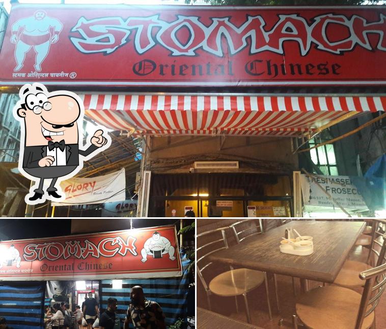 The restaurant's interior and exterior