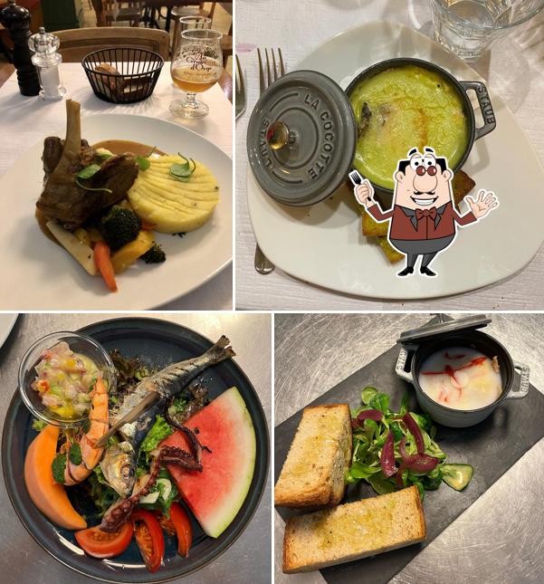 Cibo al Brasserie Le Cardinal