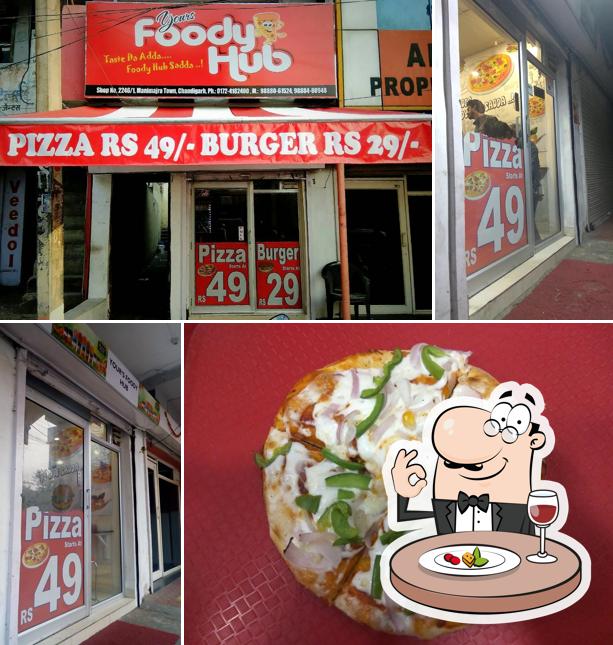 Meals at FOODY HUB PIZZA MANIMAJRA