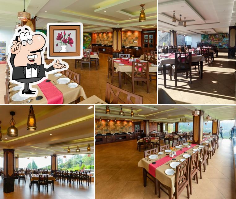 The interior of Fat Ducks Restaurant