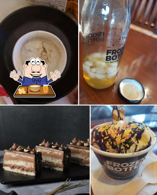 Clam chowder at Frozen Bottle - Milkshakes, Desserts, and Ice Cream