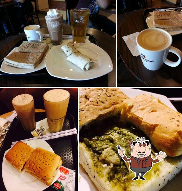 Food at Gloria Jean's Coffees