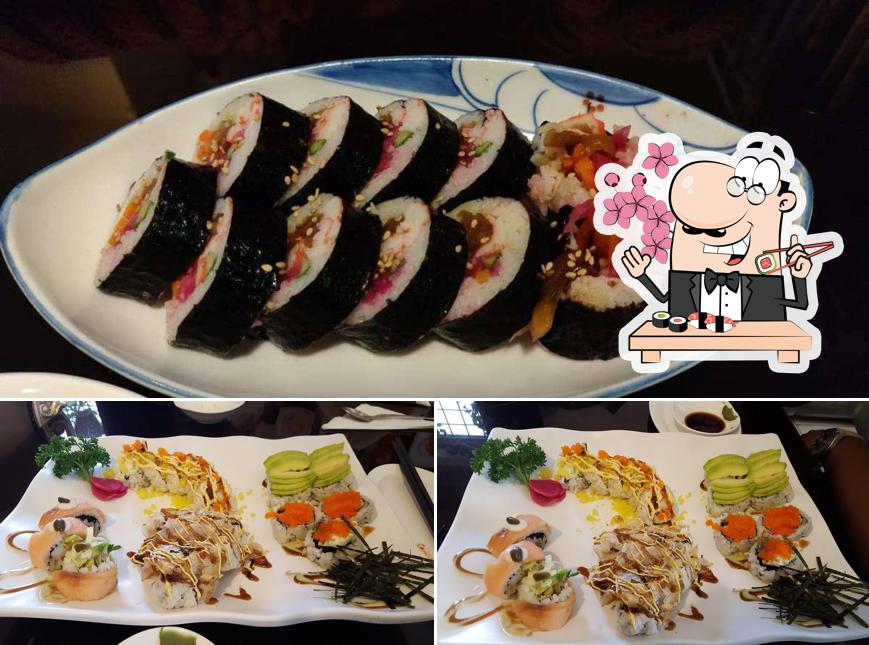 At Hae Kum Gang Korean Restaurant, you can get sushi
