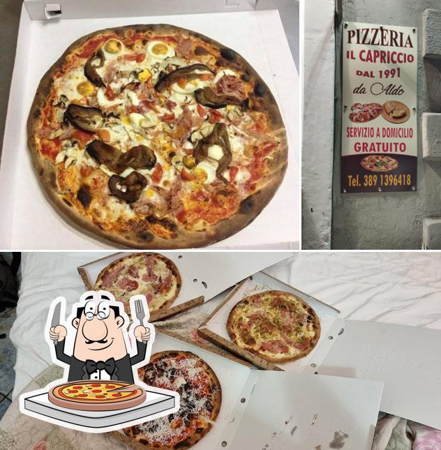 Prenditi una pizza a Il Capriccio