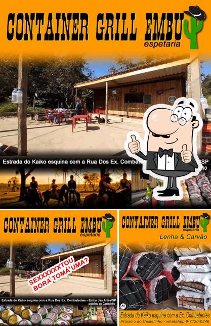Look at the photo of Container Grill Embu - Bar