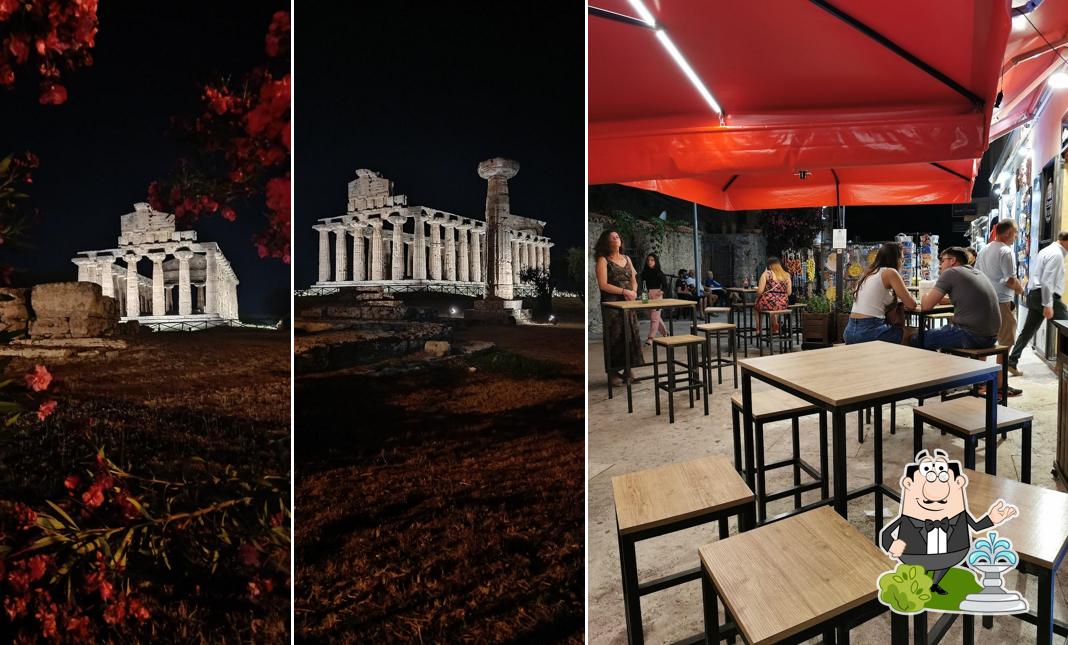 Gli esterni di Paestum Burger & Drink