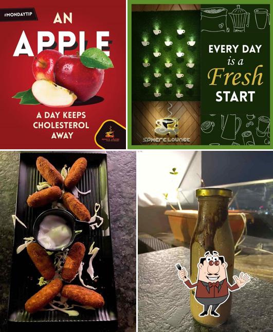 Food at 1989 By Sphere Lounge