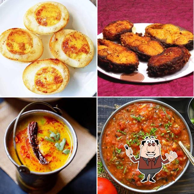 Food at Akshay Saoji bhojnalay