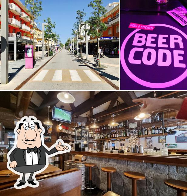 Gli interni di Beer Code