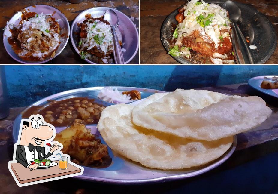 Food at Ashok Chola Bhatura Shop