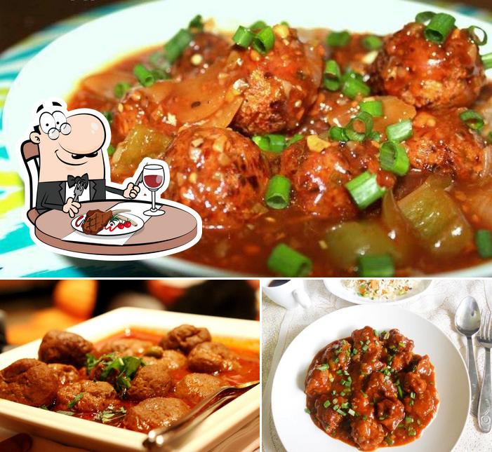 Try out meat dishes at Downtown Multicusine Restaurant
