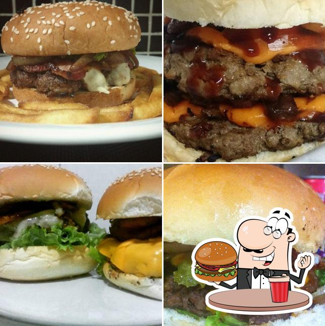 Experimente um dos hambúrgueres disponíveis no Gugas Steak Burger