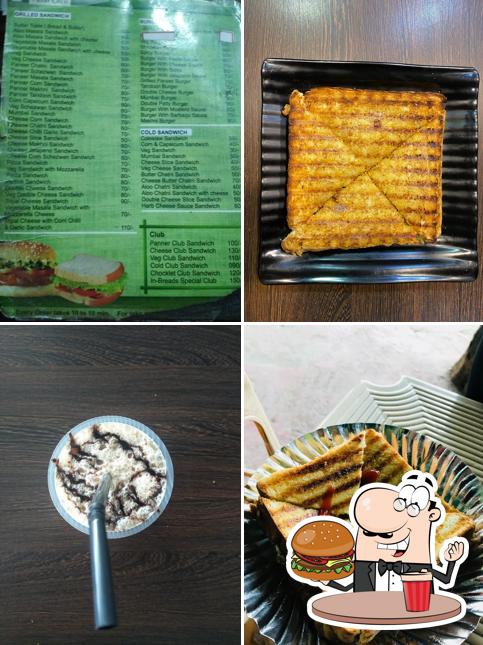 Order a burger at In Breads