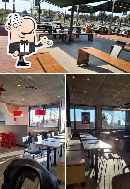 Gli interni di McDonald’s Crescentino