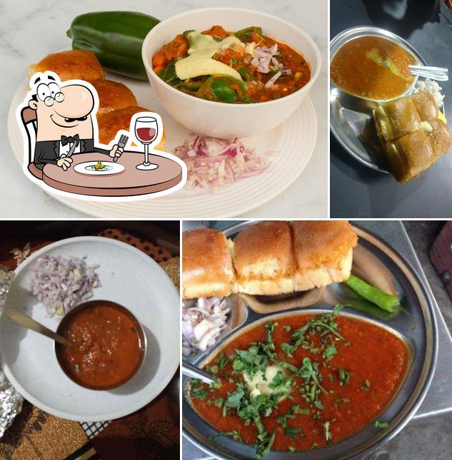 Food at Pandit Ji Special Pav Bhaji