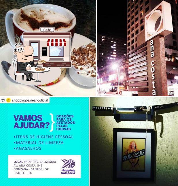 O exterior do Tarantino Coffee n Geek