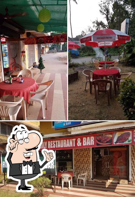The interior of Swagath Restaurant & Biryani Hut