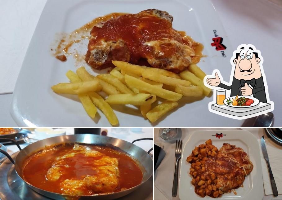 Comida em Restaurante Roma