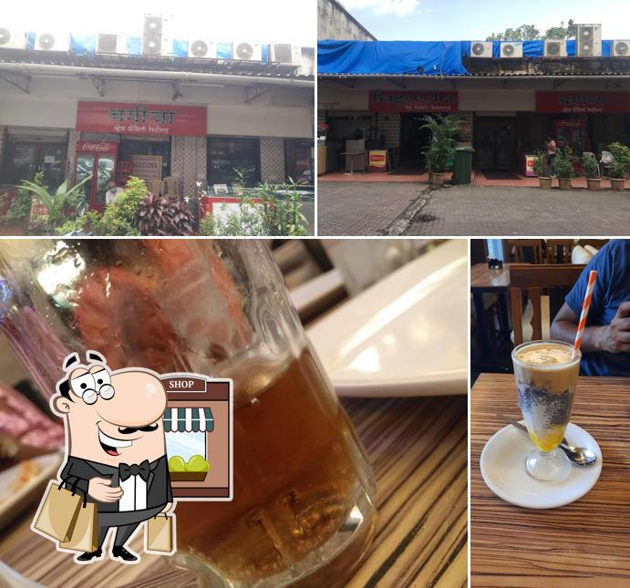 This is the image showing exterior and drink at Bageecha Veg Family Restaurant