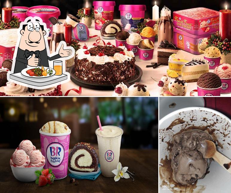 Food at Baskin Robbins - Ice Cream Desserts