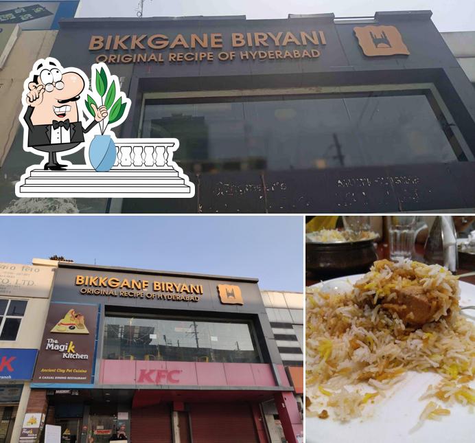 Among various things one can find exterior and wedding at Bikkgane Biryani