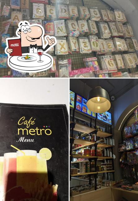 Food at Cafe Metro