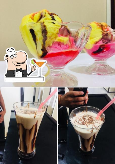Among different things one can find drink and dessert at The Coffe Club