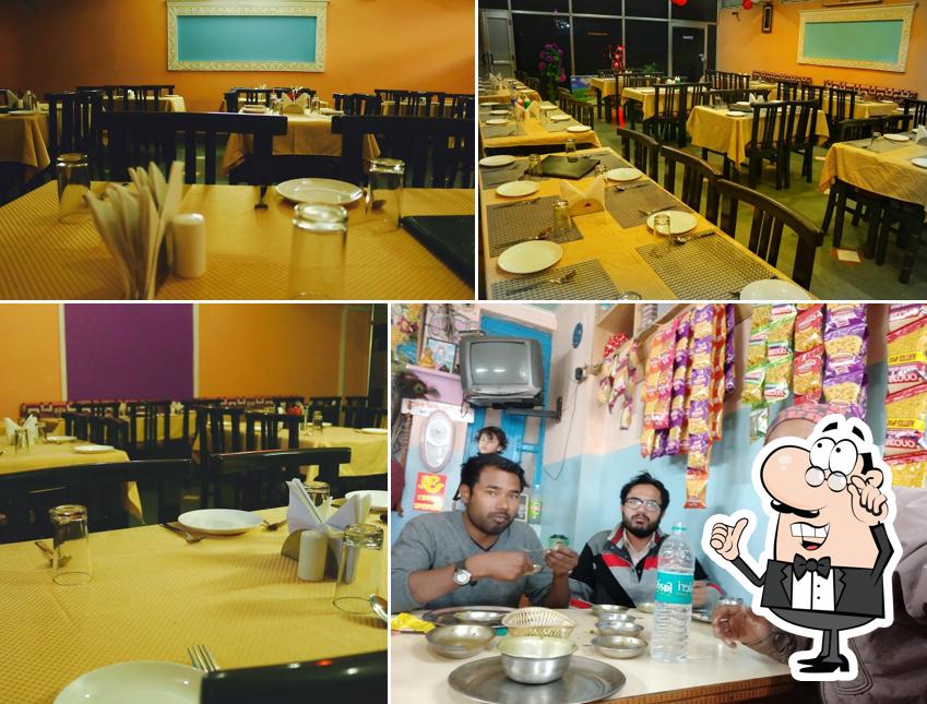 The interior of Chahat Restaurant