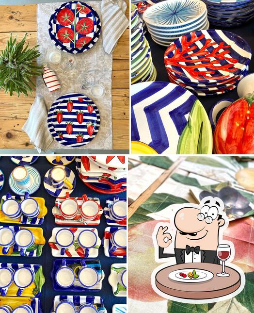 Platti al Da Vincenzo Shop Positano