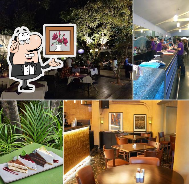 The interior of Dario's Restaurant Café Bar