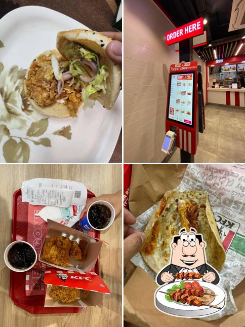 Pulled pork sandwich at KFC