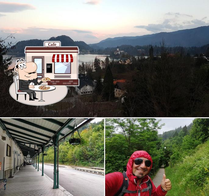 Guarda gli esterni di Okrepčevalnica Hlapon / Lakeview Bar