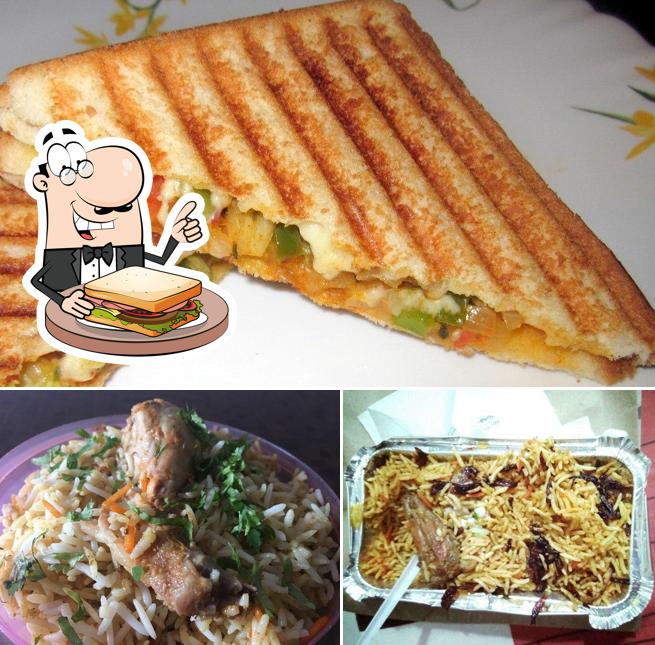 Grilled cheese sandwich at Always Hungry
