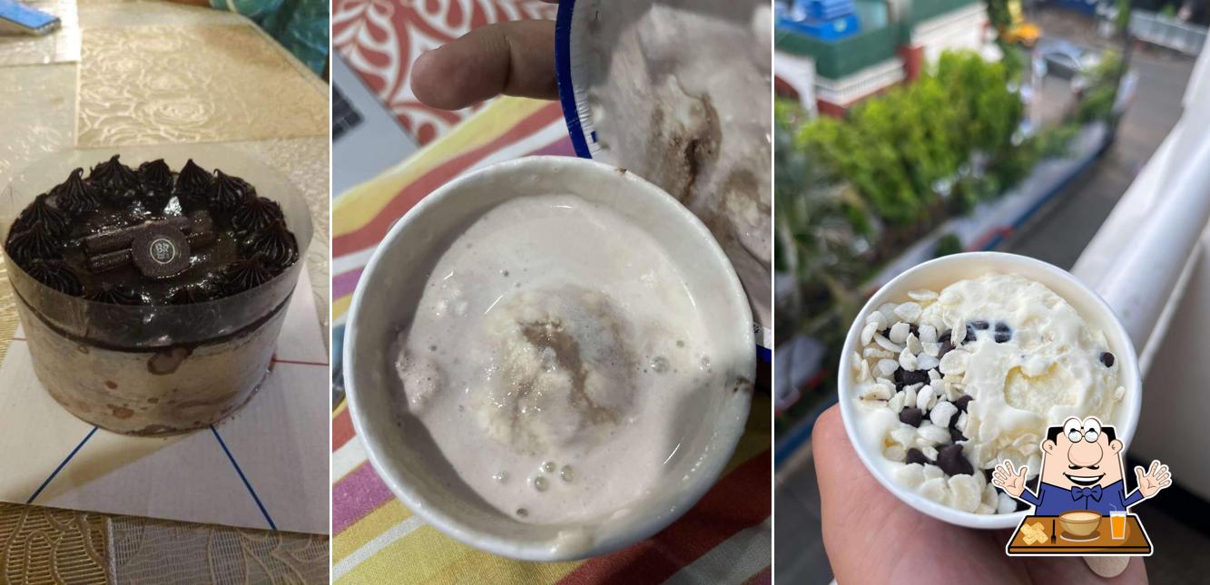 Clam chowder at Baskin Robbins - Ice Cream Desserts