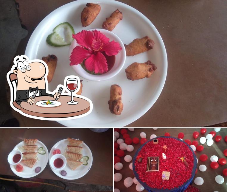 Food at G V Cafe & Marriage Garden Restaurant