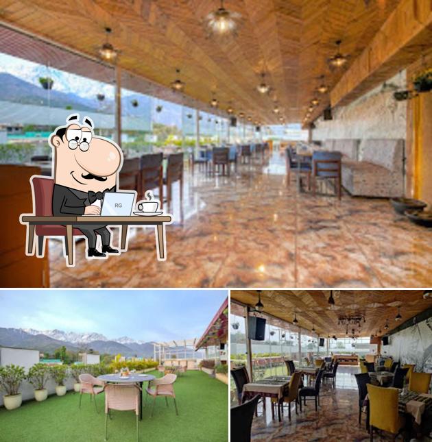 The interior of Hotel Gk Conifer
