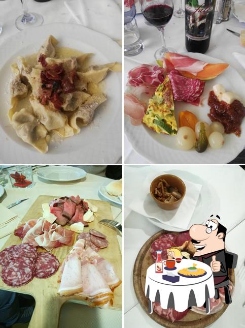 Piatto di formaggi al Ristorante Il Vitigno