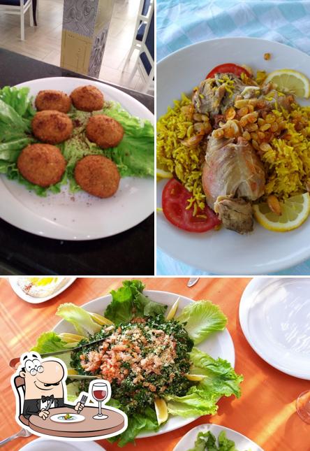 Nourriture à Restorant Arabesque