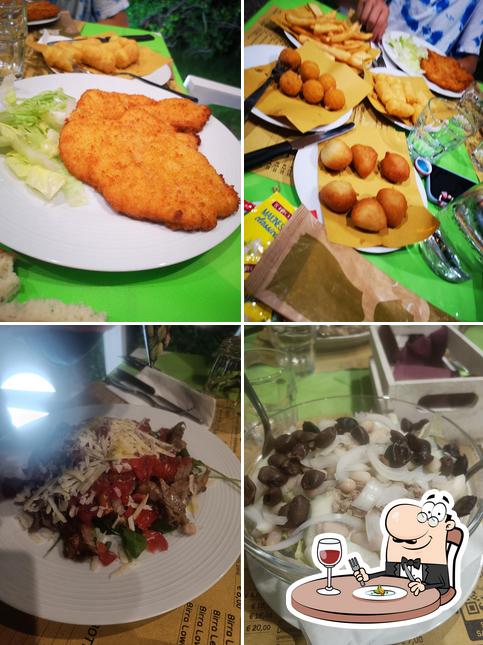 Platti al Pizzeria Saleé