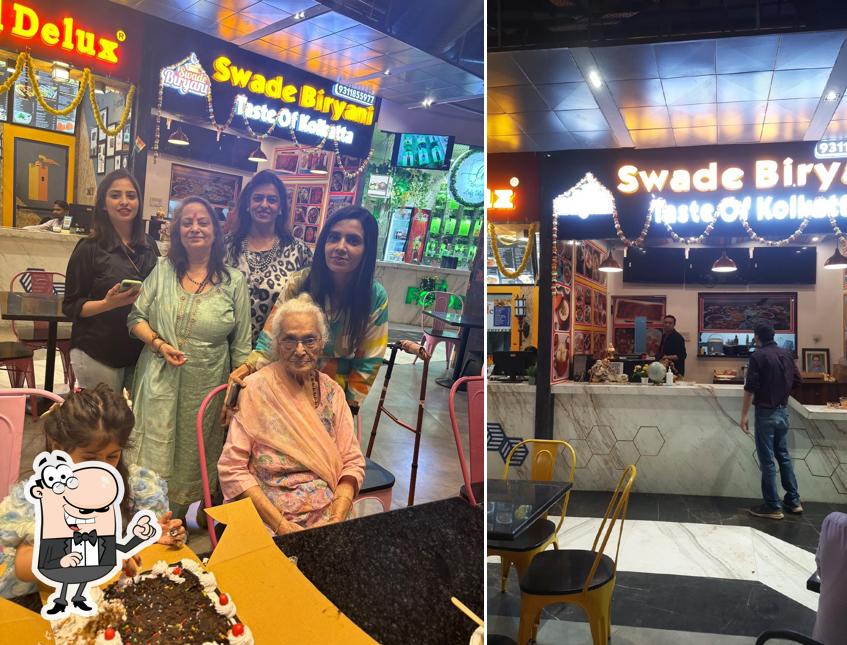 The interior of Swade Biryani - Taste of Kolkata