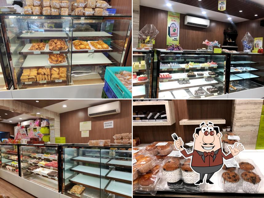 Food at Swiss Castle Bakery, Tarnaka