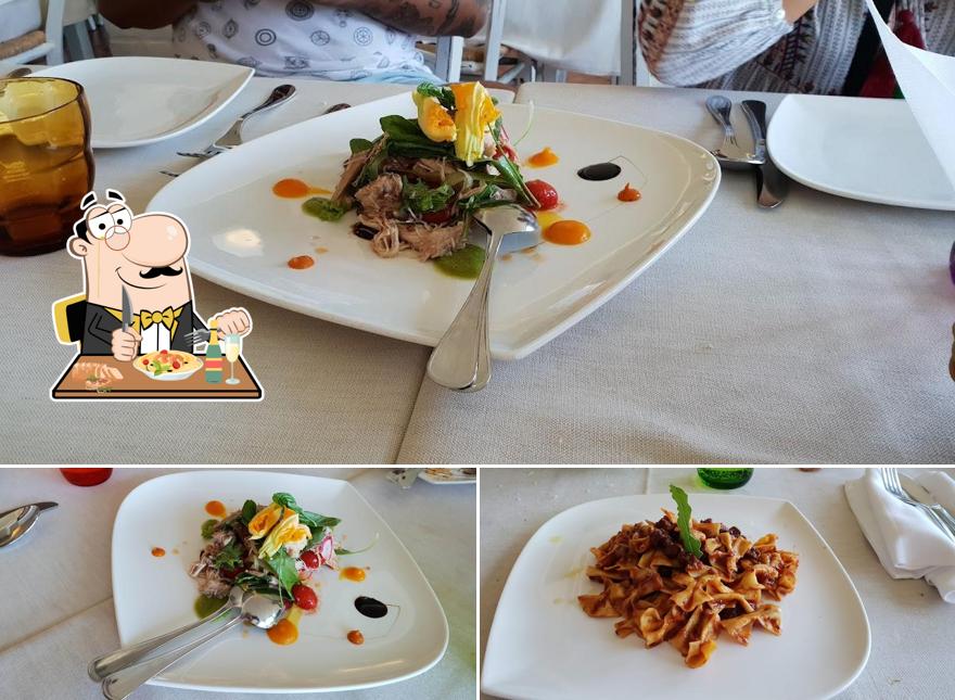 Tagliatelle al Ristorante La Rocca