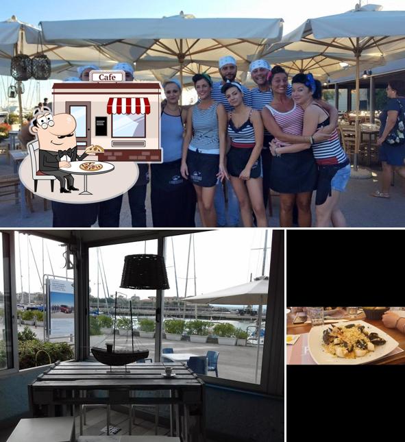 Goditi la vista dagli esterni di Bar Il Porticciolo