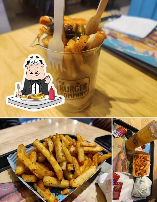 Try out fries at The Burger Company
